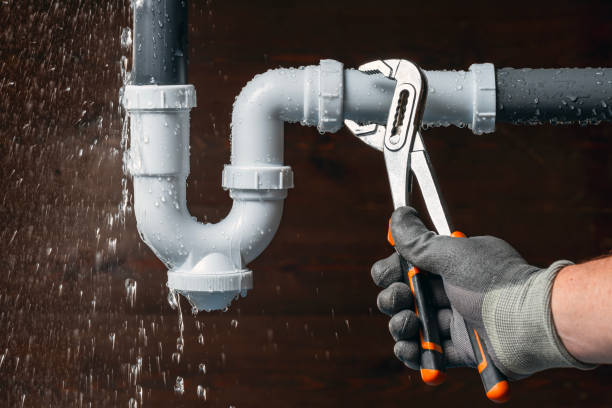 Professional Drain Cleaning technician working in Wolcott, CT